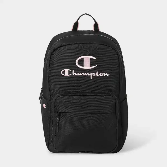 Champion Estate Backpack – Black/Pink