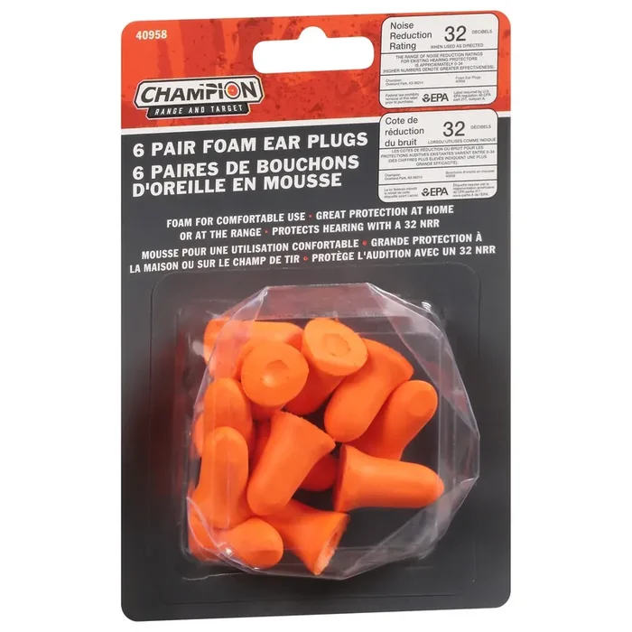 Champion Foam Ear Plugs