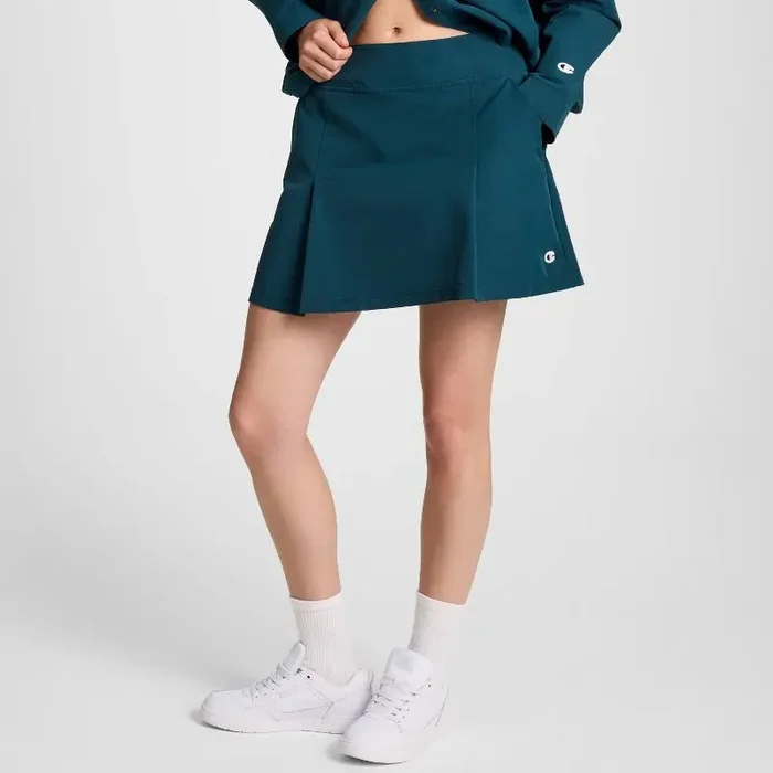 Champion Women‘s Pleated Skort – Teal Blue 6