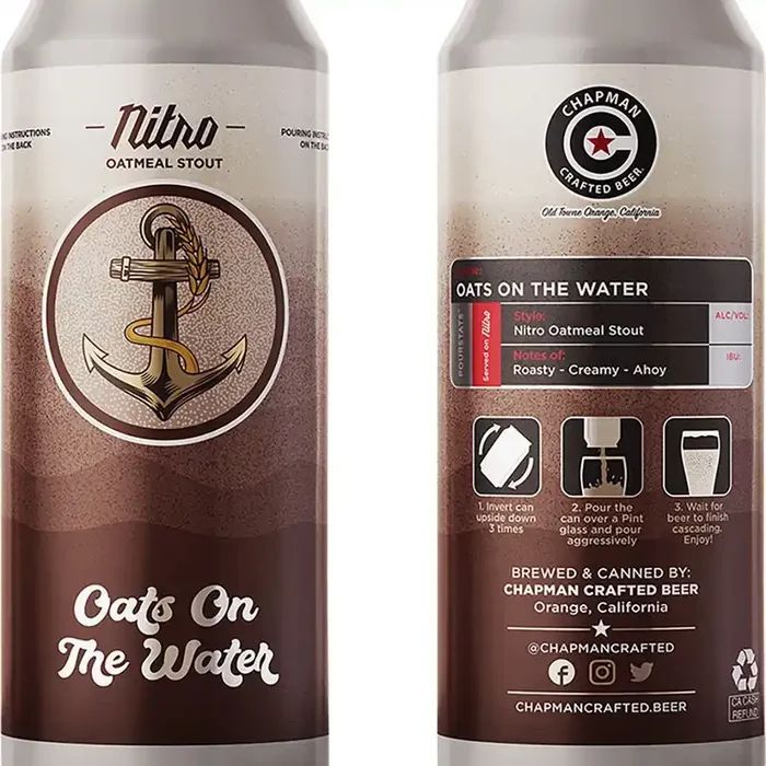 Chapman Crafted Beer Chapman Oats On The Water