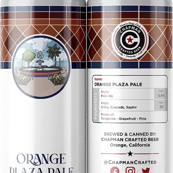 Chapman Crafted Beer Chapman Orange Plaza Pale