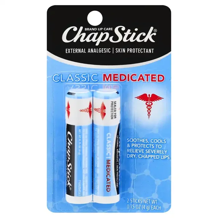 ChapStick Classic Medicated Lip Balm 2 ea