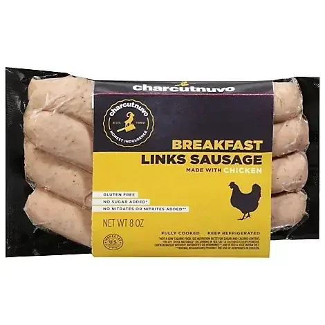 CharcutNuvo Chicken Breakfast Sausage – 8 Oz