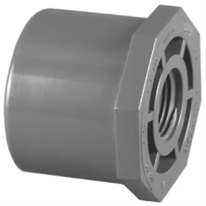 Charlotte Pipe 1-1/4-in x 3/4-in Schedule 80 PVC Reducing Bushing
