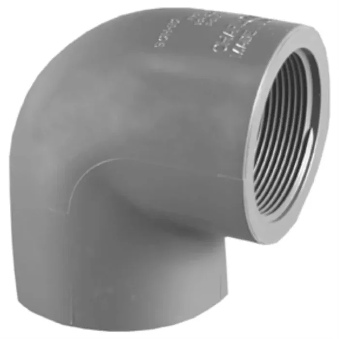 Charlotte Pipe 1-in 90-Degree Schedule 80 PVC Elbow