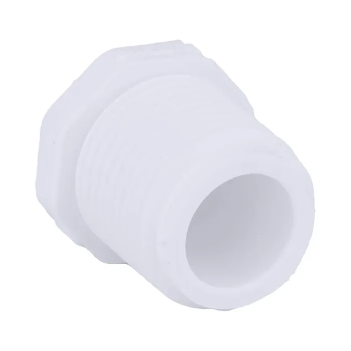 Charlotte Pipe 1-in. PVC Schedule 40 Plug for Pressure Applications – White, 450 PSI, NSF Safety Listed