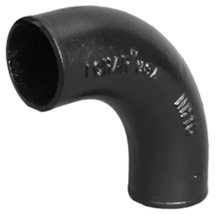 Charlotte Pipe 2-in Black Cast Iron Short Sweep Fitting for DWV Applications – Non-Potable Water – NSF Safety Listed