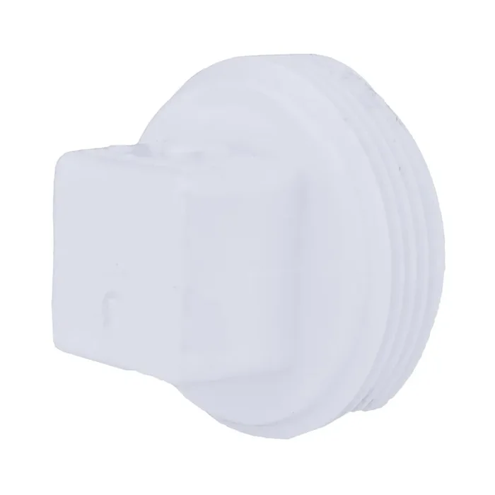 Charlotte Pipe 2-in PVC DWV Male Cleanout Plug for Pipe and Fittings – NSF Safety Listed