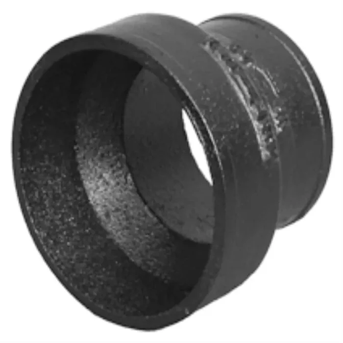Charlotte Pipe 4-in Black Cast Iron No Hub Reducer Pipe/Fittings for DWV Applications, ASTM A74 Approved, NSF Safety Listed