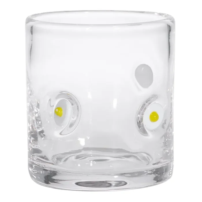 Charm Inlay Double Old Fashioned Glass