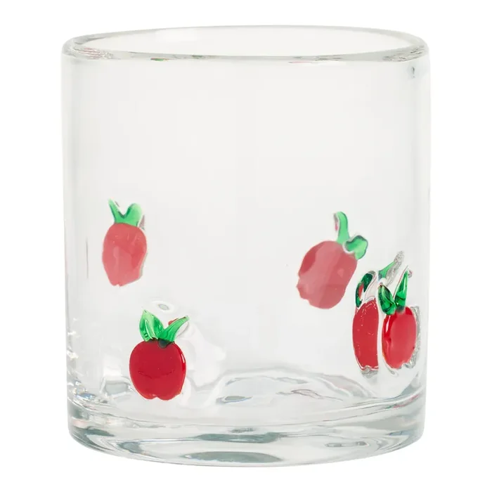 Charm Inlay Double Old Fashioned Glass