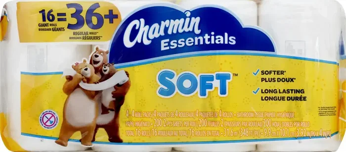 Charmin Giant Rolls Soft Unscented Bathroom Tissue 16 ea