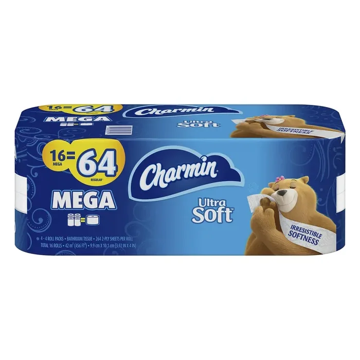 Charmin Ultra Soft Mega Rolls