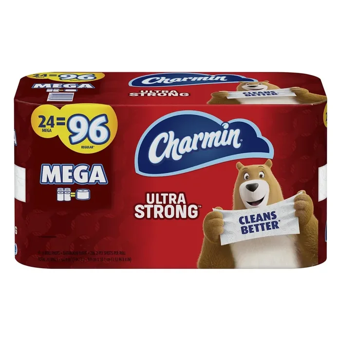 Charmin Ultra Strong Toilet Paper Mega Rolls