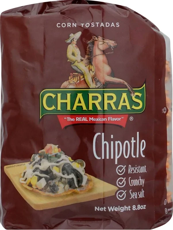 Charras Chipotle Corn Tostadas 8.8 oz
