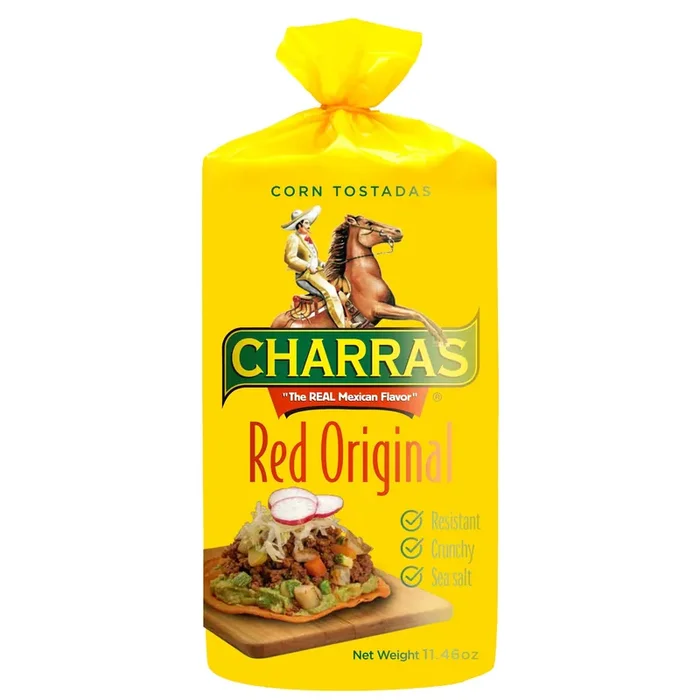 Charras Red Original Tostadas