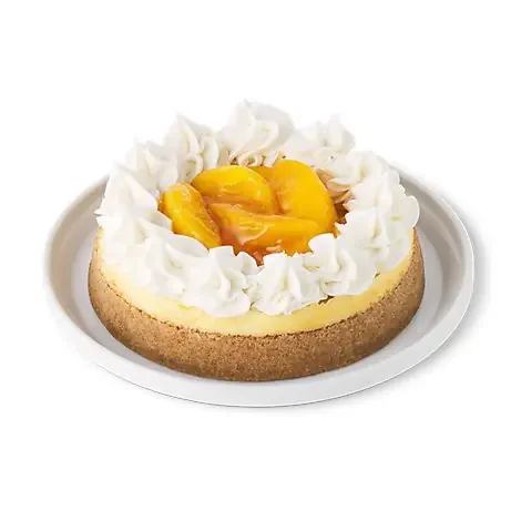 Cheesecake Peach Topped 7in – EA