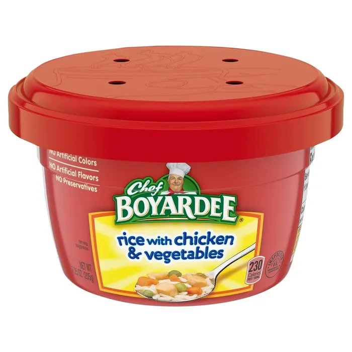 Chef Boyardee Rice with Chicken & Vegetables, 7.25 Oz.