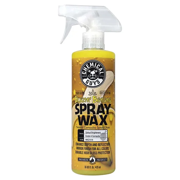 Chemical Guys Blazin’ Banana Natural Carnauba Sprayable Wax
