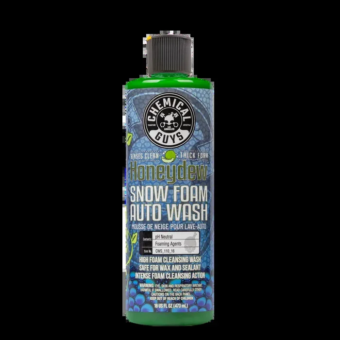 Chemical Guys Honeydew Snow Foam Extreme Suds Cleansing Wash Shampoo