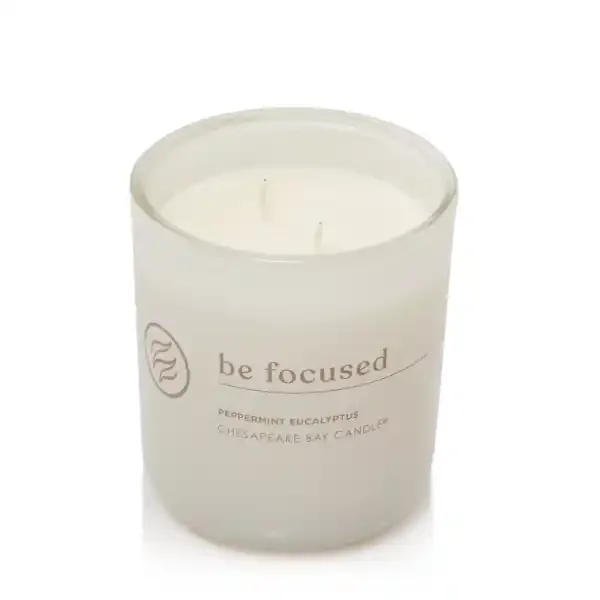 Chesapeake Bay Candle Intentions Collection Be Focused – Peppermint Eucalyptus