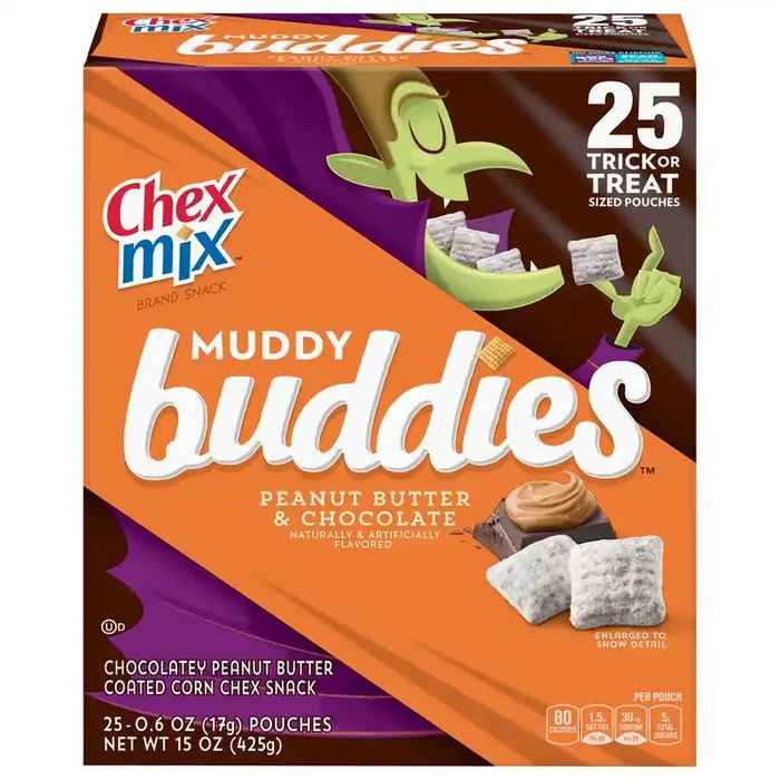 Chex Mix Muddy Buddies Snack Mix Peanut Butter And Chocolate