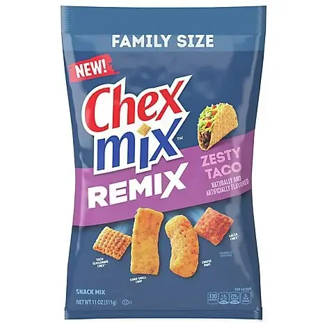 Chex Mix Remix Zesty Taco Mix – 11 Oz.