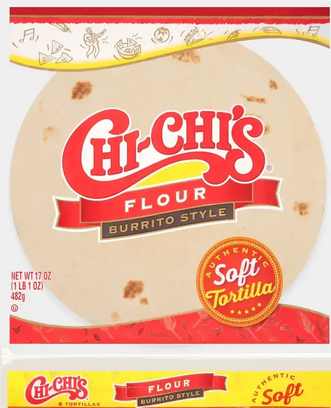 Chi-Chi‘s Flour Burrito Style Tortillas 17 oz. Bag