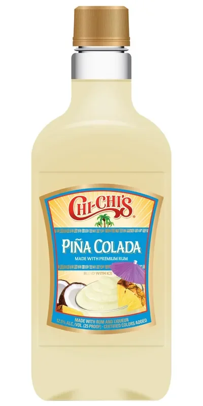 Chi-Chi‘s Pina Colada Cocktail 750ml Traveler Bottle 25 Proof