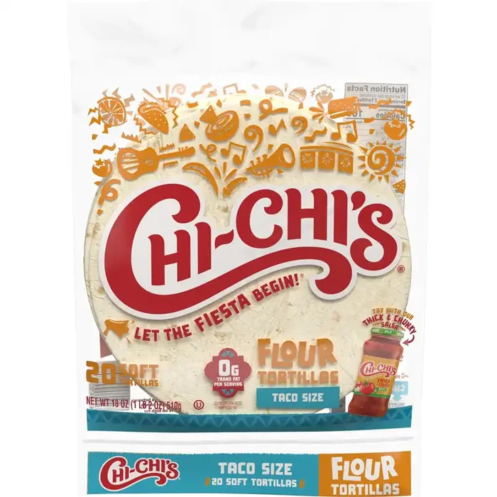 Chi-Chi‘s Tortillas, Flour, Taco Style, Family Pack