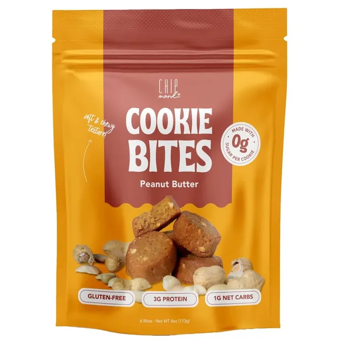 ChipMonk Peanut Butter Keto Cookie Bites