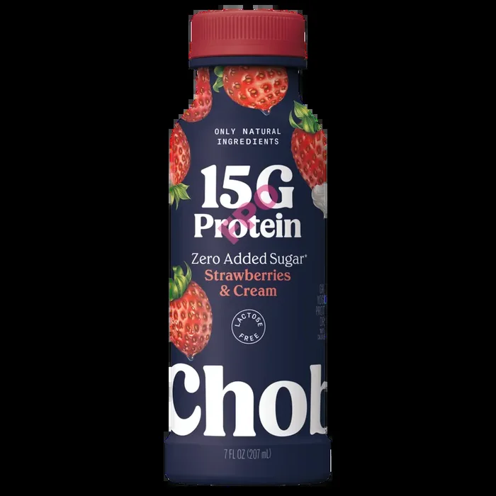 Chobani 15g Strawberry and Cream Greek Yogurt Drink – 7 fl oz