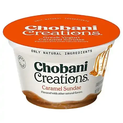 Chobani Creations Greek Yogurt Caramel Sundae- 5.3 oz