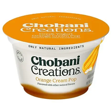 Chobani Creations Orange Cream Pop Greek Yogurt 5.3oz – 5.3 OZ