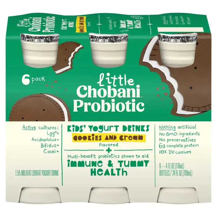 Chobani Gimmies Cookies & Cream Crush Yogurt Milkshakes