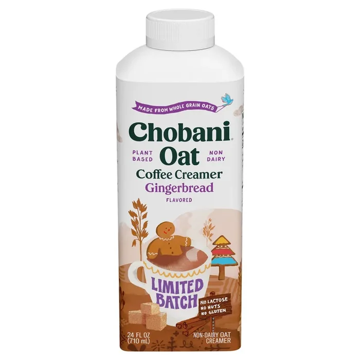 Chobani Gingerbread Oat Coffee Creamer