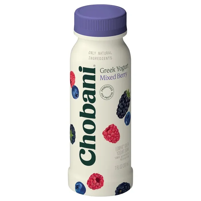 Chobani Mixed Berries Greek Style Yogurt Drink – 7 fl oz