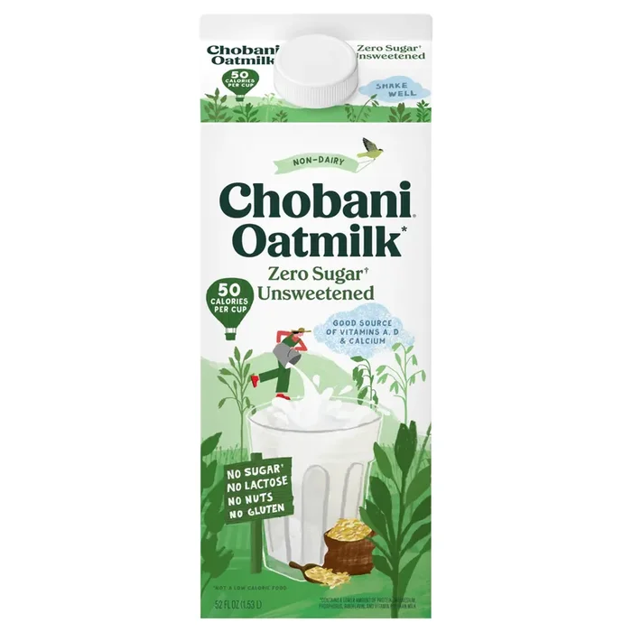 Chobani Oat Milk Zero Sugar Plain