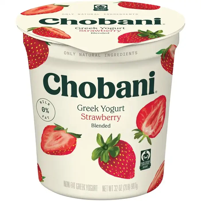 Chobani Strawberry Greek Yogurt