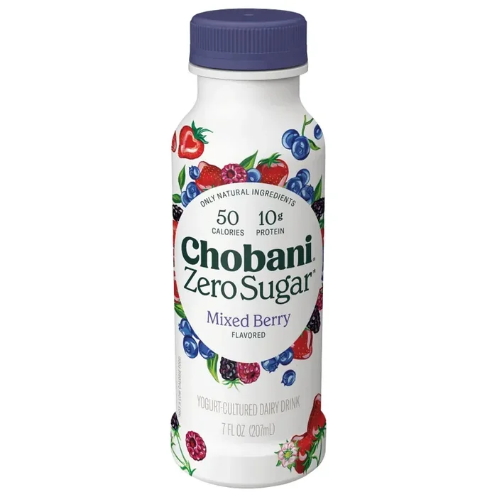 Chobani Zero Sugar Mixed Berry Greek Yogurt Drink
