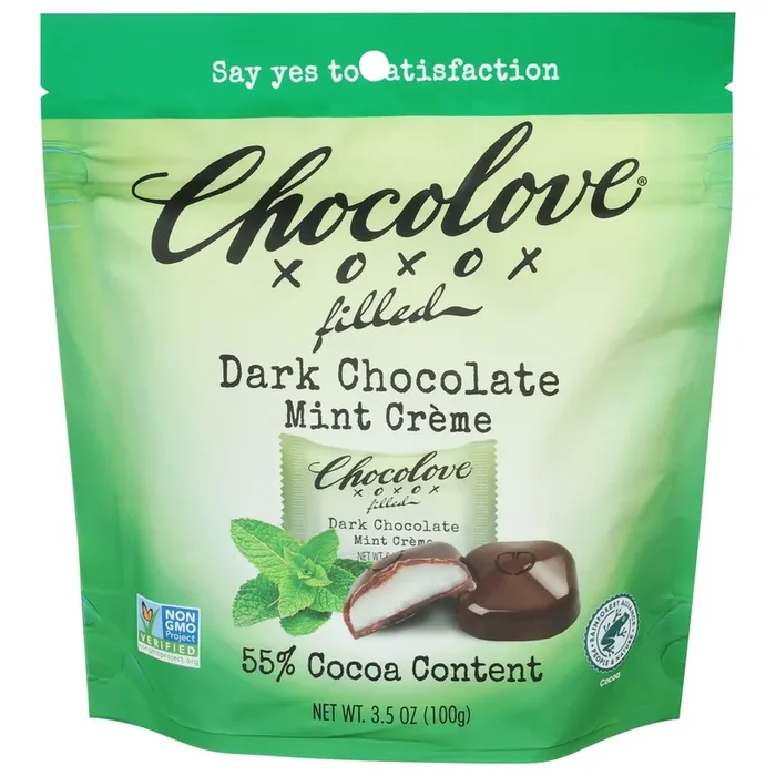 Chocolove Choc Bites Mint Creme Pou