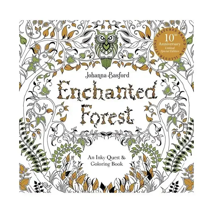 Chronicle Books Enchanted Forest – by Johanna Basford (Paperback)