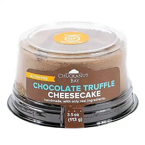 Chuckanut Bay Chocolate Truffle Cheesecake Gluten Free – 3.5 Oz