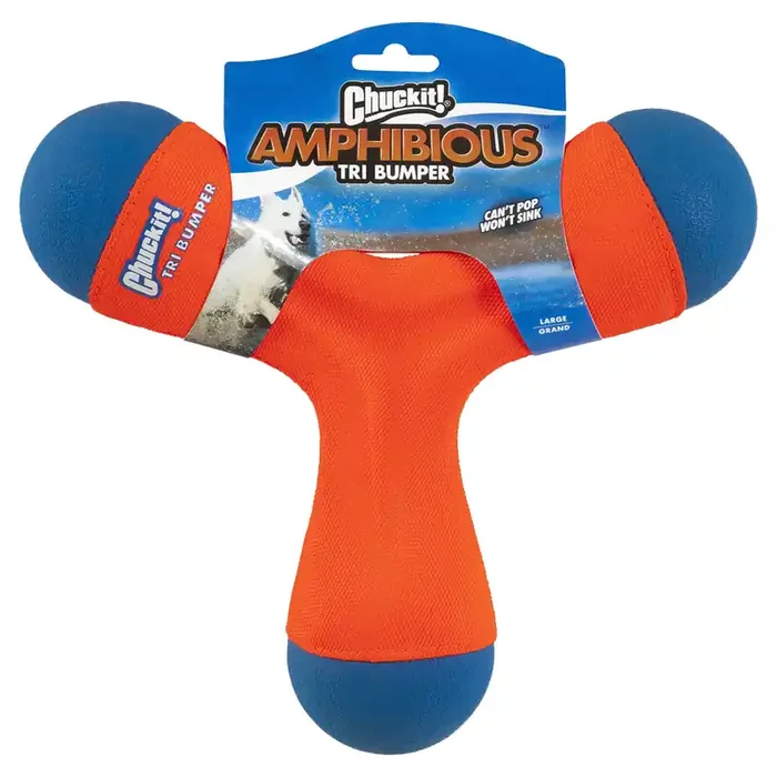 Chuckit! Chuckit Tri Bumper Dog Toy, Large