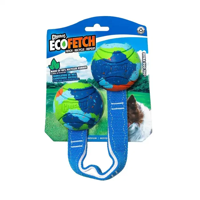 Chuckit!® Ecofetch Ultra Duo Tug Dog Toy