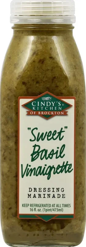 Cindy‘s Kitchen Sweet Basil Vinaigrette Refrigerated Dressing – 16 fl oz