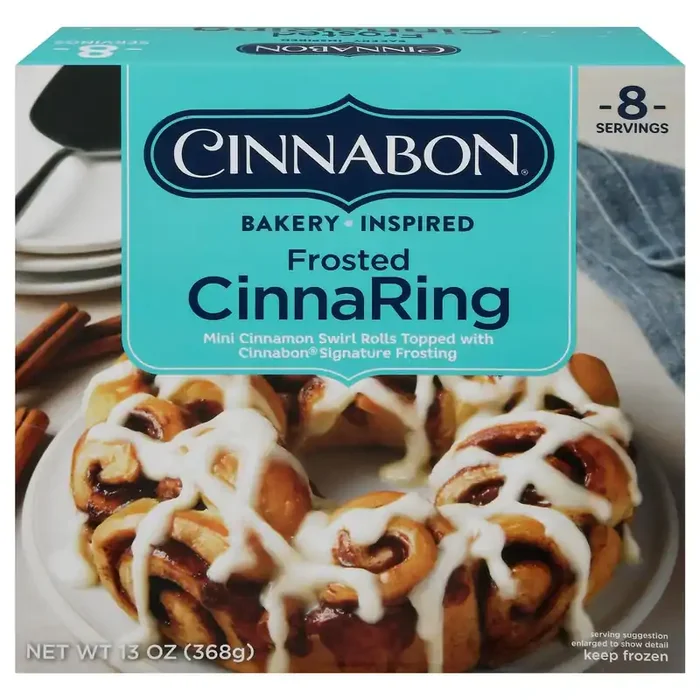 Cinnabon Golden West Cinnabon Cinnabon Bakery Inspired Frosted Cinnaring 13 Ounces
