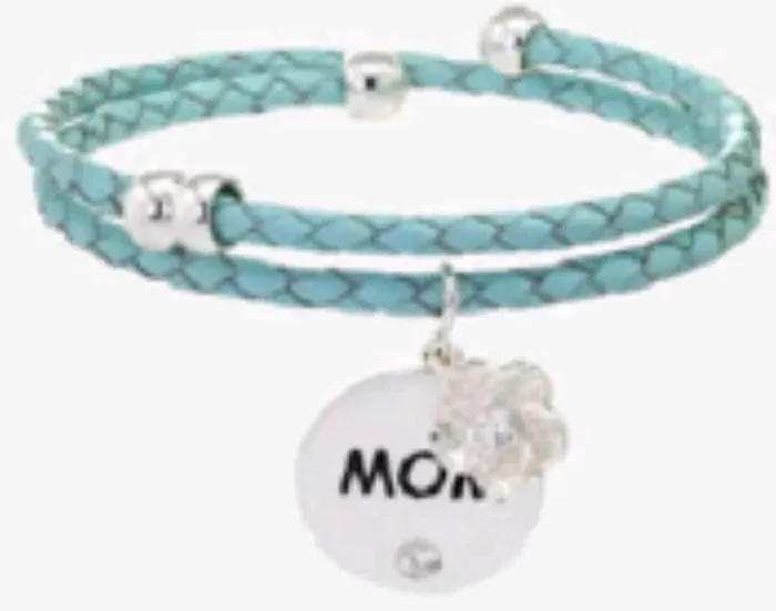 City By City Cbc Brc Cz Lthr Mom Flwr Chrm 111684 Trq