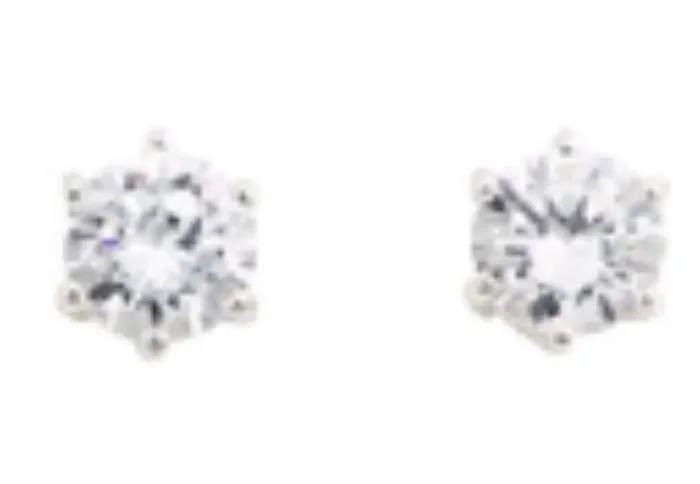 City By City Cbc Cz Ear Large Round Stud 111593 Slv