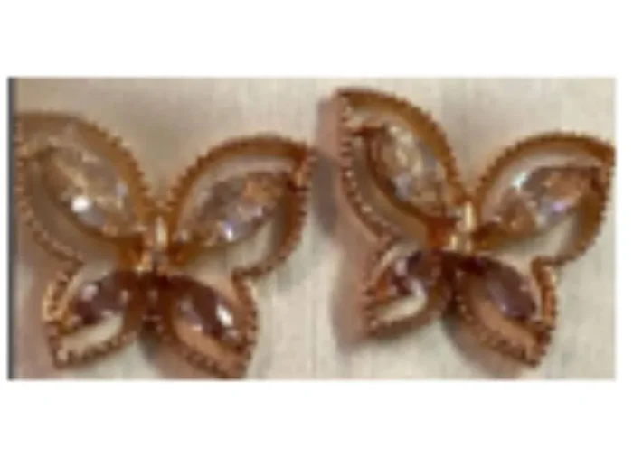 City By City Cbc Ear Cz Opn Butterfly 111583 Mlt